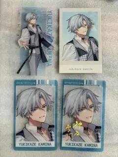 神名雪風　箔押し☆クリアカード　チェキ風カード　エイトリ18TRIP