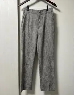 ローリーズファーム　チェック柄カジュアルパンツ