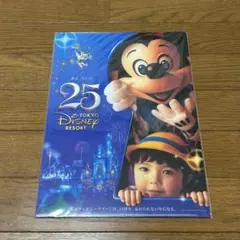 ディズニー　25周年 クリアファイル　３枚セット　非売品