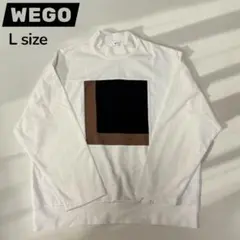 WEGO 長袖カットソー Lサイズ　メンズ　ロンTのサムネイル