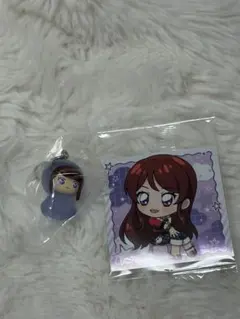 アイカツ！ めじるしアクセサリー＆ウエハースシール セット 紫吹蘭
