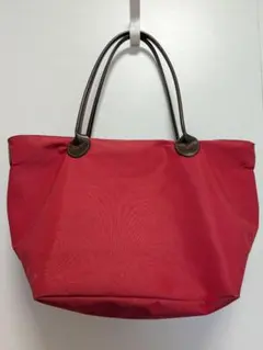 エルベシャプリエ トートバッグ 大容量 ピンク レザー A4収納可能 