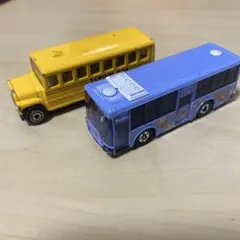 トミカ スクールバス ＆ リラックマバス 2台セット