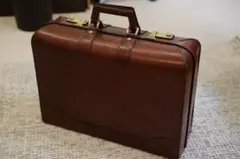 美品◇ダンヒル アタッシュケース トランク レザー ブラウン ビジネス 