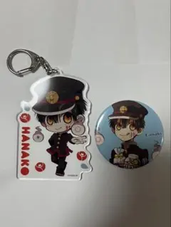 地縛少年花子くん アクリルブロック 缶バッジ 2点セット - メルカリ