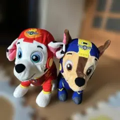 パウパトロール ぬいぐるみ チェイス マーシャル まとめ売り