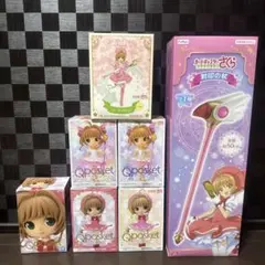カードキャプターさくら Qポスケット フィギュア 封印の杖セット