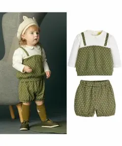 【セットアップ】グレイントップス&パンツ