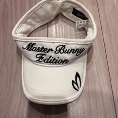 MASTERBUNNYEDITION ゴルフ バイザー ホワイト　マスターバニーのサムネイル