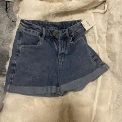 新品☆未使用　GRLデニムショートパンツ