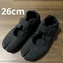 美品 NIKE ナイキ エア リフト オールブラック 24cm 足袋シューズ 黒