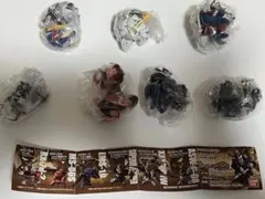 ガシャポン戦士DASHリアルタイプカラーver.01 全7種フルコンプセットのサムネイル