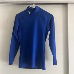 UNDER ARMOUR 青 長袖ハイネック　インナーシャツ