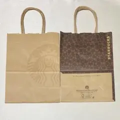 スターバックス　Starbucks 紙袋　２枚セット　2015年限定