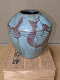 松山雅英　水差　孔雀釉　茶道具　水差し　茶道 松山雅英 水差 孔雀釉 茶道具 水差し 茶道 - メルカリ