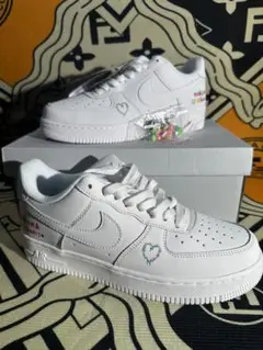 Nike Air Force 1 ホワイト カスタマイズ