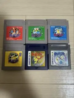 ポケットモンスター ゲームソフト 6本セット