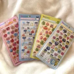 【新春セール】早い者勝ち！！たまごっちボンボンドロップシール　4枚セット