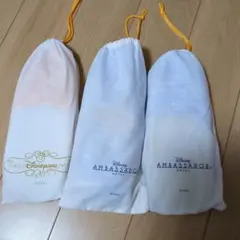 新品☆ディズニーランドホテル&アンバサダーホテル　子供用スリッパ　3足セット