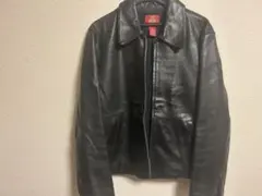 OLDGAP BLACK LEATHER JACKET