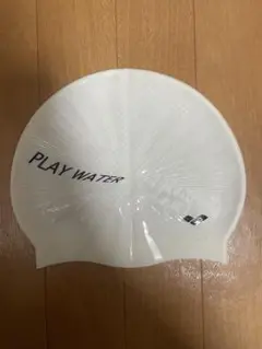 新品未使用 arena PLAY WATER シリコンキャップ ホワイト