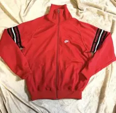 『Nike』 80s ヴィンテージ　ジップアップ トラックジャケット　紺タグ　M