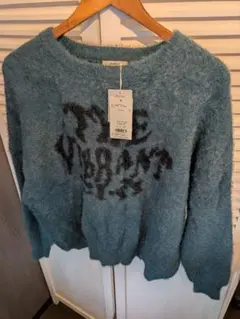 新品 タグ付 MURUA レディース セーター フリーサイズ ブルー