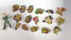 レア 当時物 ストリートファイターII ピンバッジまとめ売り ガイル付
