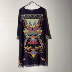 ヴィヴィアンタム フリル パワーネット ワンピース 山水画 - メルカリ