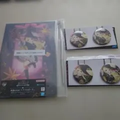 一番くじ　ホロライブ　角巻わため アクリルボード賞　缶バッチ