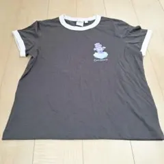 未着用 XL ケアベア Tシャツ GU コラボ ブラウン レディース
