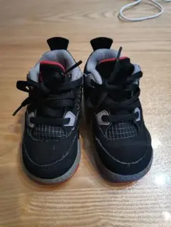 Nike Air Jordan 4 ベビーシューズ ブラック　11cm