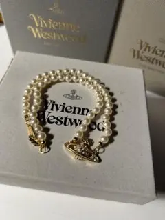 ヴィヴィアンウエストウッド ゴールドオーブネックレス