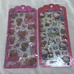 【即日発送】サンリオ　ドロップジェリーシール 日焼けキティ