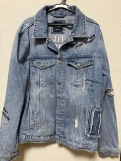 ライトブルー デニムジャケット