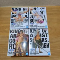 KING OF ARTIST ルフィ ボニー ロジャー レイリー4体セット