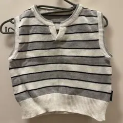 COMME CA DU MODE コムサ　ベビーベスト　セレモニーベスト80cm