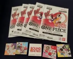 ワンピースカードゲーム ROUND1 プロモーションパック 未開封5パック
