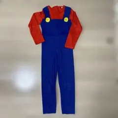 マリオ風 コスチューム　ハロウィン　マリオ120〜130センチ