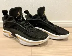 NIKE エアジョーダン 36ブラック ゴールド US12.5 傷汚れなしのサムネイル