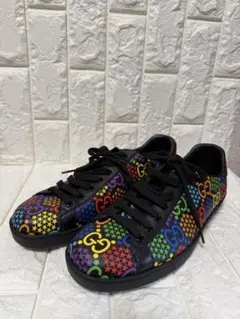 GUCCI（グッチ）GGサイケデリック ローカットスニーカー 610085 - メルカリ