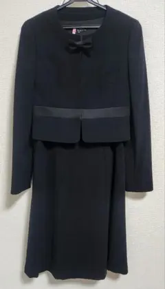 RU noir ブラックフォーマル ワンピーススーツ 礼服　9号