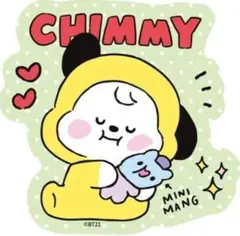 BT21 ダイカットステッカーミニ MY LITTLE BUDDY/CHIMMY