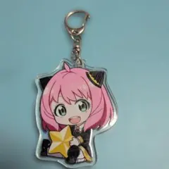 アクリルキーホルダー 星型 ピンク