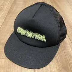 【美品】ノースフェイスEXPEDITION 刺繍ロゴ キャップ