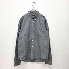 アーバンリサーチ トップス シャツ 綿シャツ チェック柄 グレー M