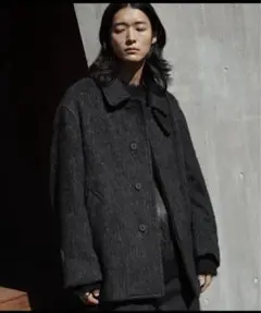 WYM SHAGGY SHORT SOUTIEN COLLAR BLOUSON