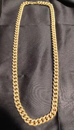 ゴールド ロープチェーン ネックレス