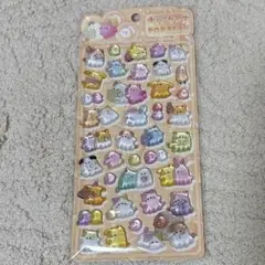 オバケーヌ　おばけいぬ　ボンボンドロップシール ぷくぷくシール　うるちゅるシール