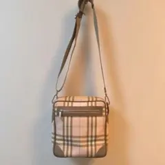 BURBERRY ショルダーバッグ ピンク チェックのサムネイル